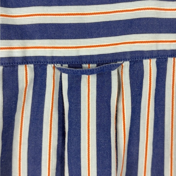 RM Williams Longhorn Men's New 100% Cotton Long-Sleeved Blue Reg Fit Shirt L - Picture 9 of 9